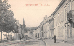 MONTIER EN DER - Rue De La Gare - Montier-en-Der