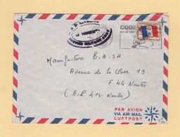 Timbre FM Drapeau - Guyane - Cayenne - 1972 - Francobolli  Di Franchigia Militare