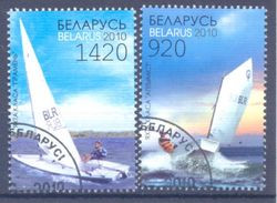 2010. Belarus, Sailboats, 2v, Used/CTO - Belarus