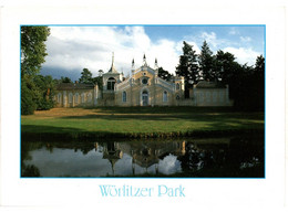 (RECTO / VERSO) WÖRLITZER PARK - N° 11 - GOTISCHES HAUS VON DER KANALSEITE - CPM GF - Woerlitz