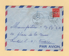 Timbre FM - Centrafrique - Boua - 1963 - Sellos De Franquicias Militares