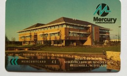 Mercury 20MERB Mercury House In Bellshill, Scotland ( One Pound) - Mercury Communications & Paytelco