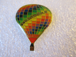 PIN'S    MONTGOLFIERE  BALLON Www.luchtballon.nl   Belle Qualité - Mongolfiere