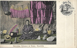 1900/1910 - Princess At Home  HONOLULU , Gute Zustand, 2 Scan - Honolulu