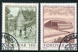 FAROE IS. 1978 National Library  Used.  Michel 39-40 - Färöer Inseln