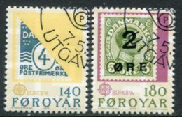 FAROE IS. 1979 Europa: PTT History  Used.  Michel 43-44 - Isole Faroer