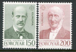 FAROE IS. 1980 Europa: Personalities  MNH / **.  Michel 53-54 - Färöer Inseln