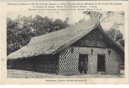 Oceanie   Salomon -    -  Kakabona  - Church  British Solomon - Solomon Islands
