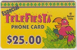 USA - Telefiesta, Prepaid Card $25, Used - Other