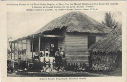 Oceanie   Salomon -    -  Sisters' School  Poporazg  N  Solomon Islands - Salomon