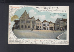Dt. Reich AK Rendsburg Altstädter Markt 1901 - Rendsburg