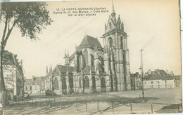 La Ferté-Bernard; Eglise N.-D. Des Marais. Côté Nord - Non Voyagé. (A. Dolbeau - Le Mans) - La Ferte Bernard