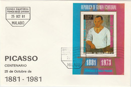 1981 Guinée Equatoriale Picasso Entier Postal - Picasso
