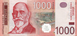 SERBIA - 1000 DINARA 2014 P-60b  XF+ - Serbie