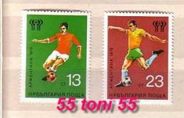 1978 Football  World Cup  - Argentina 2v-MNH  Bulgaria / Bulgarie - 1978 – Argentine