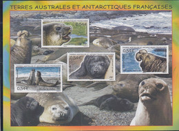 TAAF 2008 Elephant De Mer M/s ** Mnh (57453A) - Blocs-feuillets