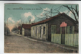 GRIESHEIM  Avenue De La Marne (Armée Du Rhin) - Griesheim