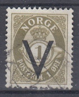 O Norway 1941. Michel 237X. Cancelled - Usati