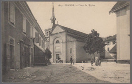 74-0389 - Carte Postale Haute Savoie (74) - FRANGY - Place De L'Eglise - Frangy