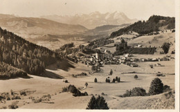 OBERSTAUFEN  - ALLGAU MIT BLICK AUF SANTIS UND ALTMANN (SCHWEIZ) - F.P. - STORIA POSTALE - Oberstaufen