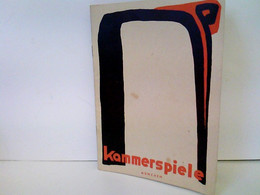 Kammerspiele München - Spielzeit 1949/50 - Heft Nr. 3: Geisterkomödie - Beilage: Schauspielliste Ende Gut - Al - Theater & Tanz