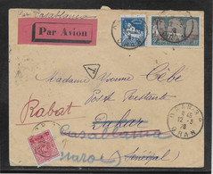 Algérie - Oblitération - Taxe Sur Lettre - Postage Due