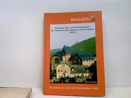 Einweihung Der Lehr- Und Versuchskellerei Der Staatlichen Lehr- Und Versuchsanstalt Für Landwirtschaft, Weinba - Botanik