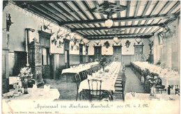 CPA-carte Postale Germany-  Bühlertal-Speisesaal Im Kurhaus Hundsech Début 1900  VM43719+ - Bühlertal