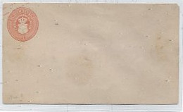 MECKLENBURG SCHWERIN - ENTIER POSTAL -ENVELOPPE (147 X 84)TYPE 1864 /66(Michel U9) - 1  SCHILLING -NEUF - Mecklenbourg-Schwerin