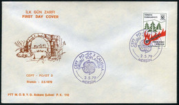 Turkey 1979 CEPT - PO/GT 3 Working Group Meeting | Special Cover, Mersin, May. 2 - Lettres & Documents