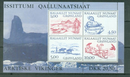 Greenland 2001; Artic Vikings - MB 20.** (MNH) - Blocs