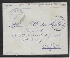 Algérie - Oblitération - Oran - Lettre - Other & Unclassified