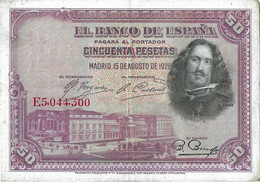 Spanien - Spain - 50 Pesetas 1928 - 50 Pesetas