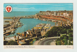 RAMSGATE:  THE  HARBOUR  FROM  MADEIRA  DRIVE   -  TO  ITALY -  PHOTO  -  FP - Ramsgate