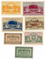 GERMANY // STADT RUHPOLDING // SET OF SEVEN NOTES - [11] Emissioni Locali