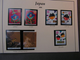 Japan 2000, Michel   2905 - 2906, 2907 -2910 , 2920 - 2921 - Used Stamps