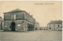BRULON - Place De La Mairie - Brulon
