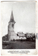 80- Guerre 1914- 1915-  BECORDEL-BECOURT Près Albert- L'Eglise Après Le Bombardement-CPA- - Otros Municipios