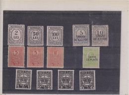 ROUMANIE- TAXE- LOT TP TAXE  X 1919 - Postage Due