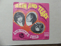 Aphrodite Child Rain And Tears 132501MCF Mercury Centre Du Disque Vert Foncé - 45 T - Maxi-Single