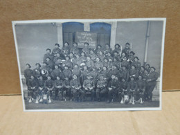 GRENOBLE (38) Carte Photo Militaires Fanfare Du 6ème BCA 1927 Groupe Gros Plan - Grenoble