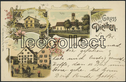 Suisse - ZH Dietikon - Litho - Dietikon