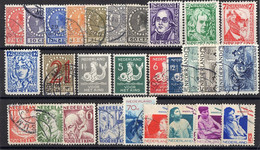 PAYS-BAS: SERIE DE 28 TIMBRES NEUF*/o N°209/240 - Used Stamps