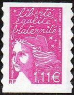 France Autoadhésif N°   48 B ** Au Modèle 3574 - Marianne De Luquet Le 1.11 Euro, Lilas - Adhesive Stamps