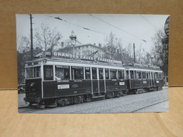 LYON (69) Photographie Format CPA Tramway électrique Superbe Plan 1950 - Otros & Sin Clasificación