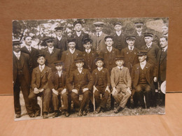 Carte Photo Groupe D'élèves D'une Ecole Professionnelle - Scuole