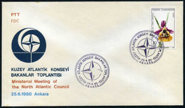 Turkey 1980 NATO, Ministerial Meeting | Special Cover, Ankara, Jun. 25 - Lettres & Documents