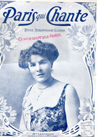 PARIS QUI CHANTE- PARTITION MUSIQUE-POLIN -N° 57-MLLE LANTHENAY CASINO PARIS-1904-EMPEREUR SAHARA-STRITT-NAIN DELPHIN- - Spartiti