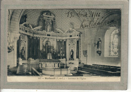 CPA - (41) HERBAULT - Aspect De L'intérieur De L'Eglise En 1916 - Herbault