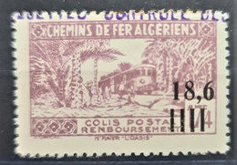 ALGÉRIE 1944/45 - MLH - YT 144 - Colis Postaux - Pacchi Postali